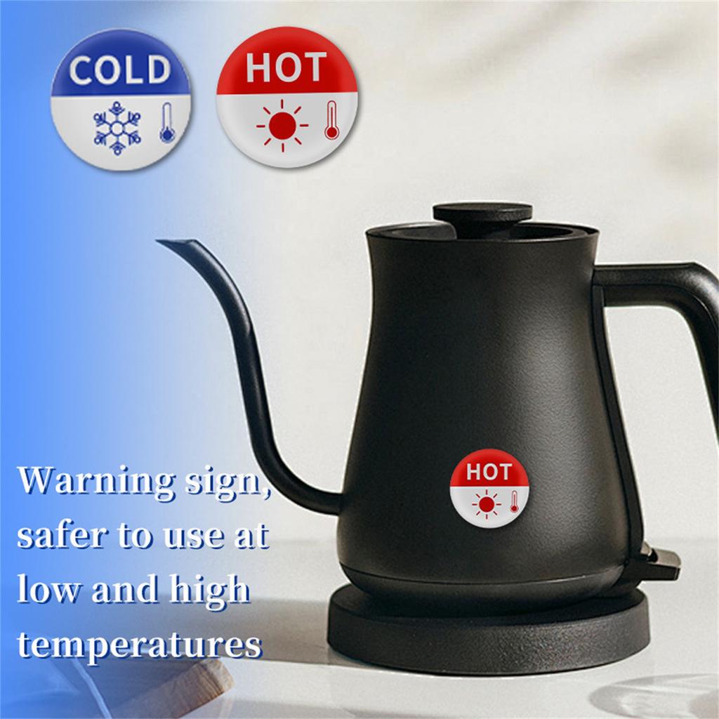 HORKÝ STUDENÝ Horký a Studený Znamení Průvodce Nastavením Teploty Znamení Nálepka Horký a Studený Připomínka Sada