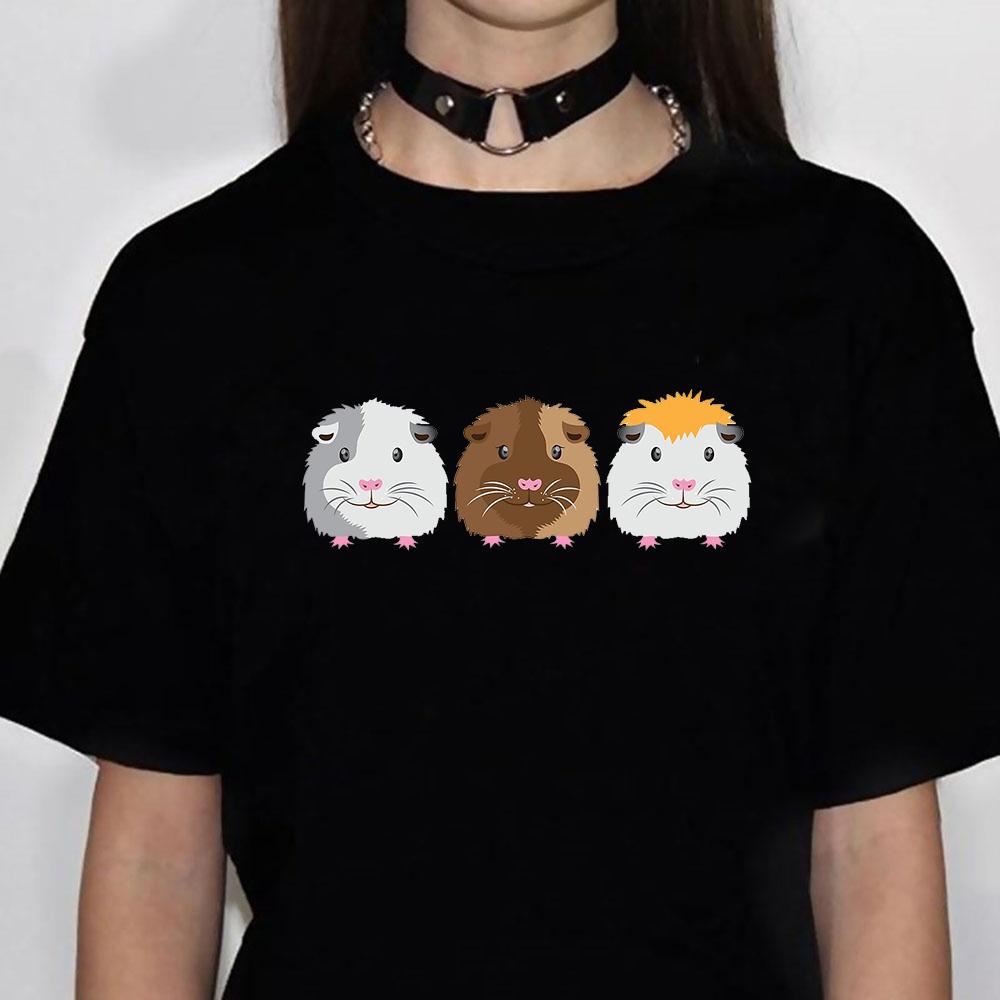 Hedgehog tshirt Women harajuku Y2K funny tshirts girl streetwear designer comic clothing