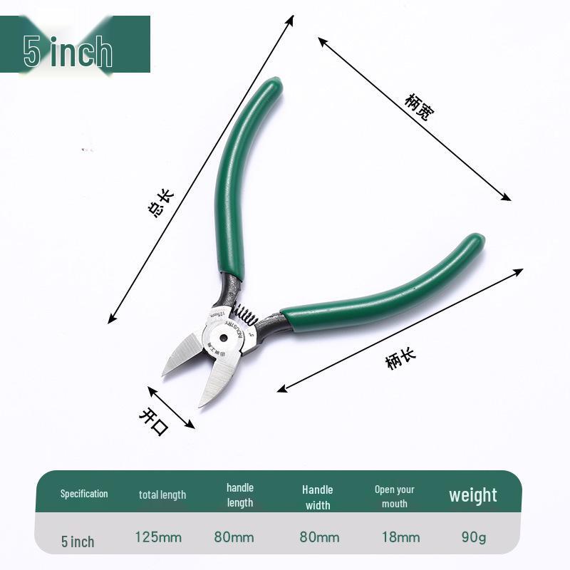 Ultra-thin High-grade Water Pliers & Spring-loaded Gate, Zip Tie, Electrician, Electronic, and Model Cutters - Available in 5, 6, 8 inches