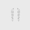 Mesmera Rhodium Earrings 5748007