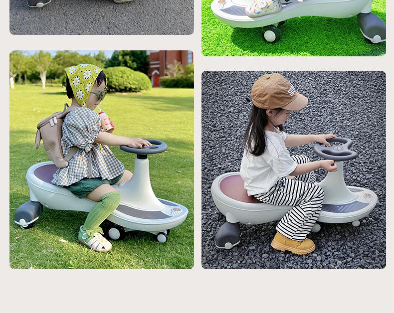 Maiduomi Anti-Rollover Twisting Sliding Car for Ages 1-6: Rocking Toy for Kids and Adults