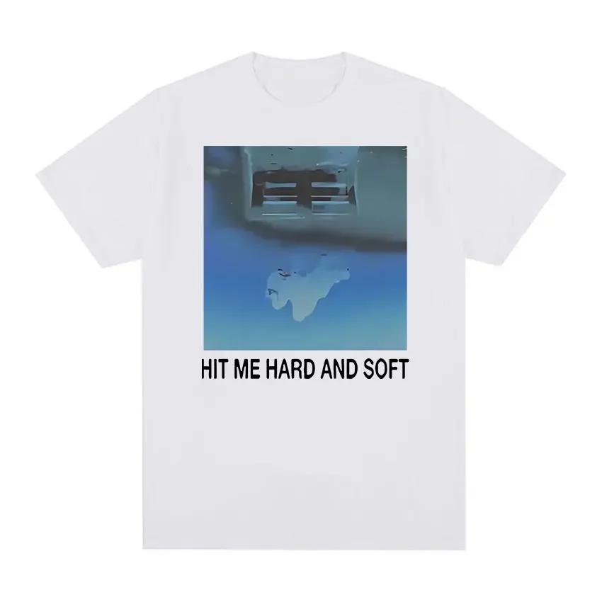 

Hit Me Hard and Soft Tour Graphic Tee Shirt Unisex Women Retro Harajuku Fashion Tshirt Casual Cotton Oversized T Shirts S