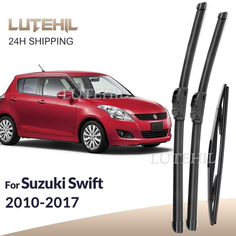 Для Suzuki Swift 2010-2017 2011 2012 2013 2014 Стеклоочистители Передние и Задние Щетки Стеклоочистителя Лобовое Стекло Оконные Щетки 21 +18 +10 Suzuki Swift
