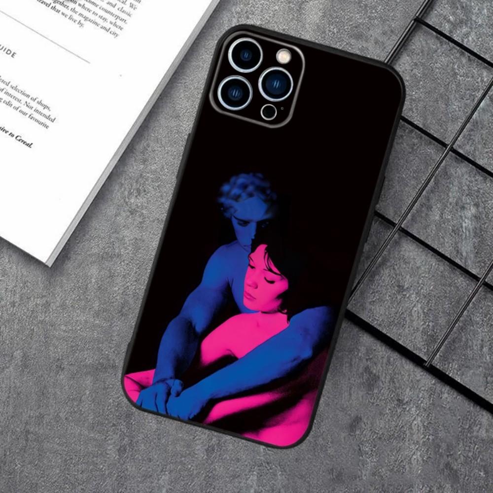 Hot Band T-TV Girl Phone Case For Apple iPhone 15,14,13,12,11,XS,XR,X,8,7,Pro,Max,Plus,mini Silicone Black Cover iPhone11