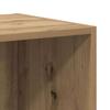 Wall Mounted TV Cabinet Set 2 pcs Artisan Oak Wood Based Material
