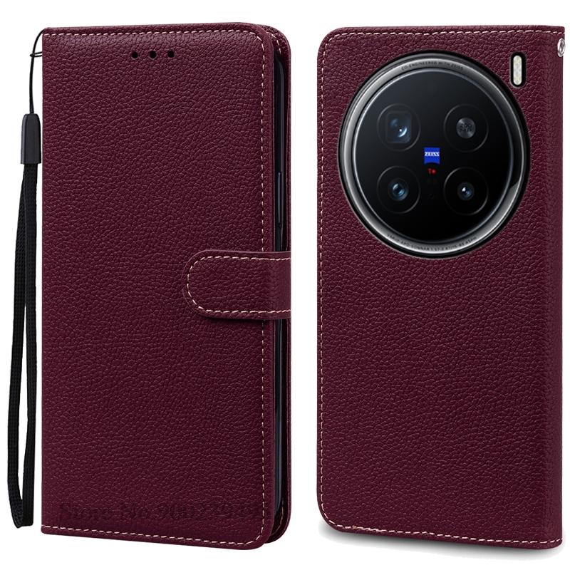For Vivo X200 Pro Case Vivo X200 Pro Mini Wallet Flip Leather Cover For Vivo X200 Pro Case X 200 Pro Mini Phone Cover Fundas
