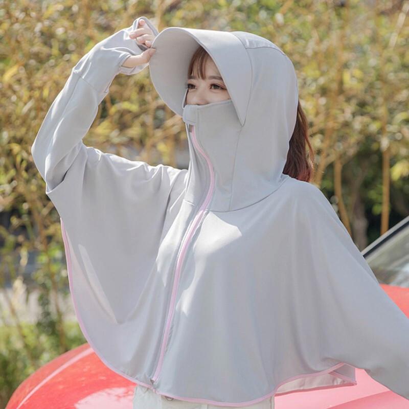 GLO-STORY Women s UV Protection Hooded Sun Shirt