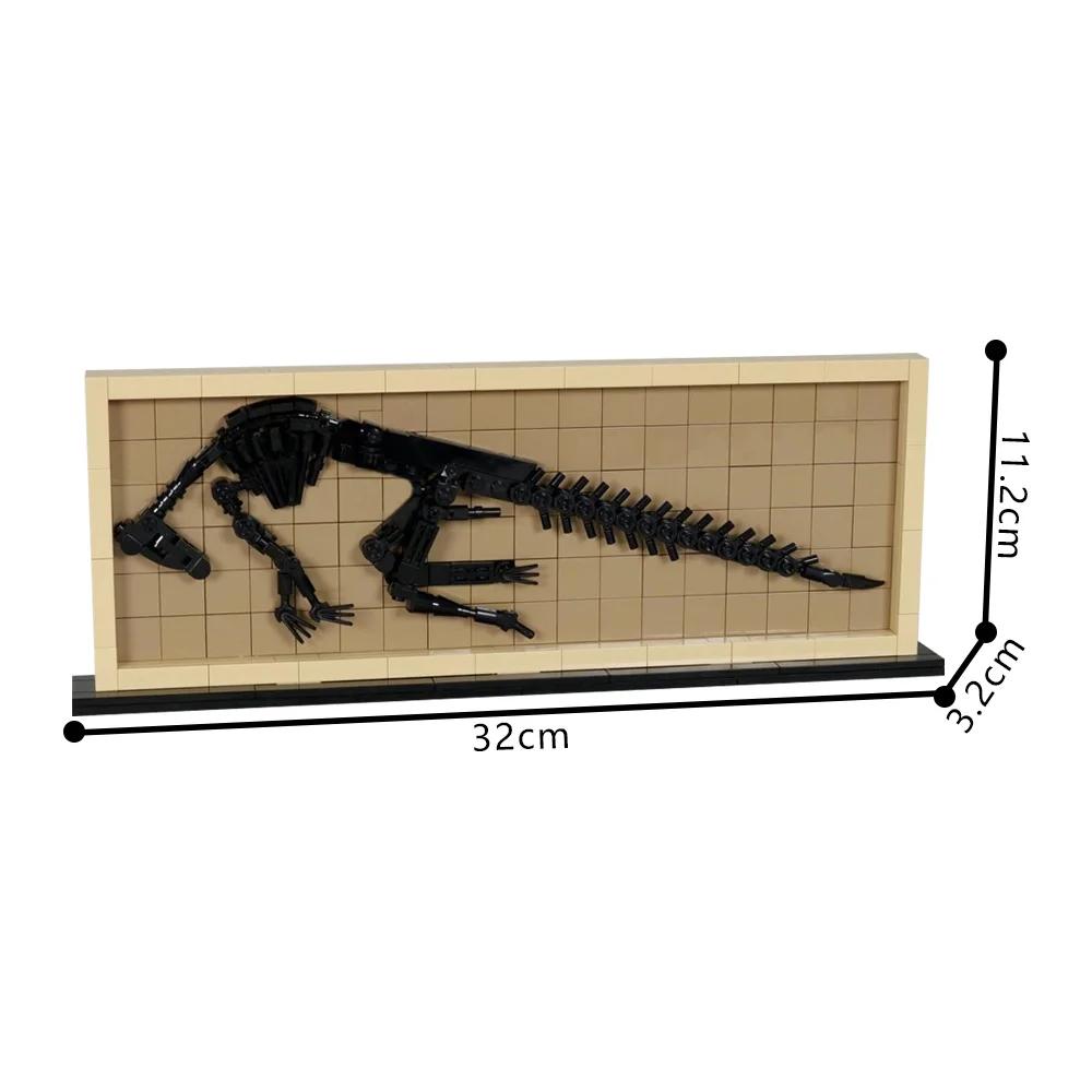 Gobricks MOC-209384 Hadrosaur Fossil Building Blocks Bricks Toys Gift