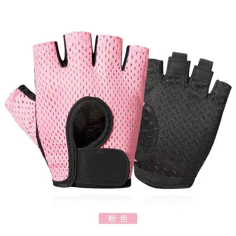 

Thin fitness half-finger gloves, horizontal bar bicycle, non-slip, shock absorption and anti-cocoon riding, driving, exercise XL