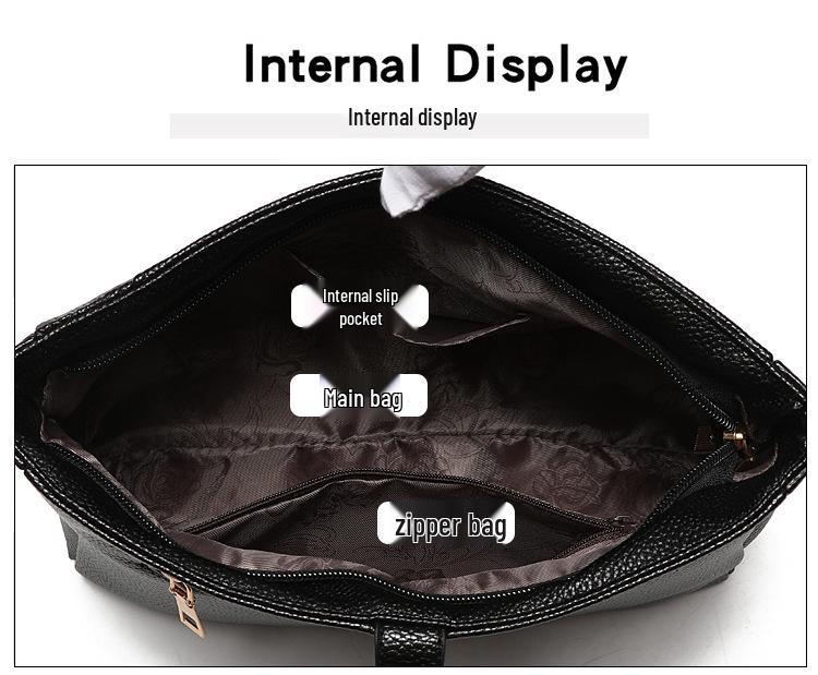 Soft Leather Tassel Crossbody Bag 2025 - Women's Fashion PU Shoulder Tote Bag