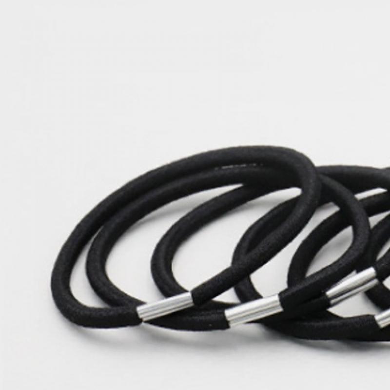 Daiso Tip Hair Elastic Band 7 Pack