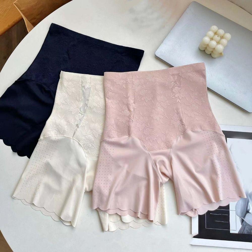 Lace Mesh Butt Lifting Panties High Waist Tummy Control Underwear Seamless Shapewear  Body Shaping