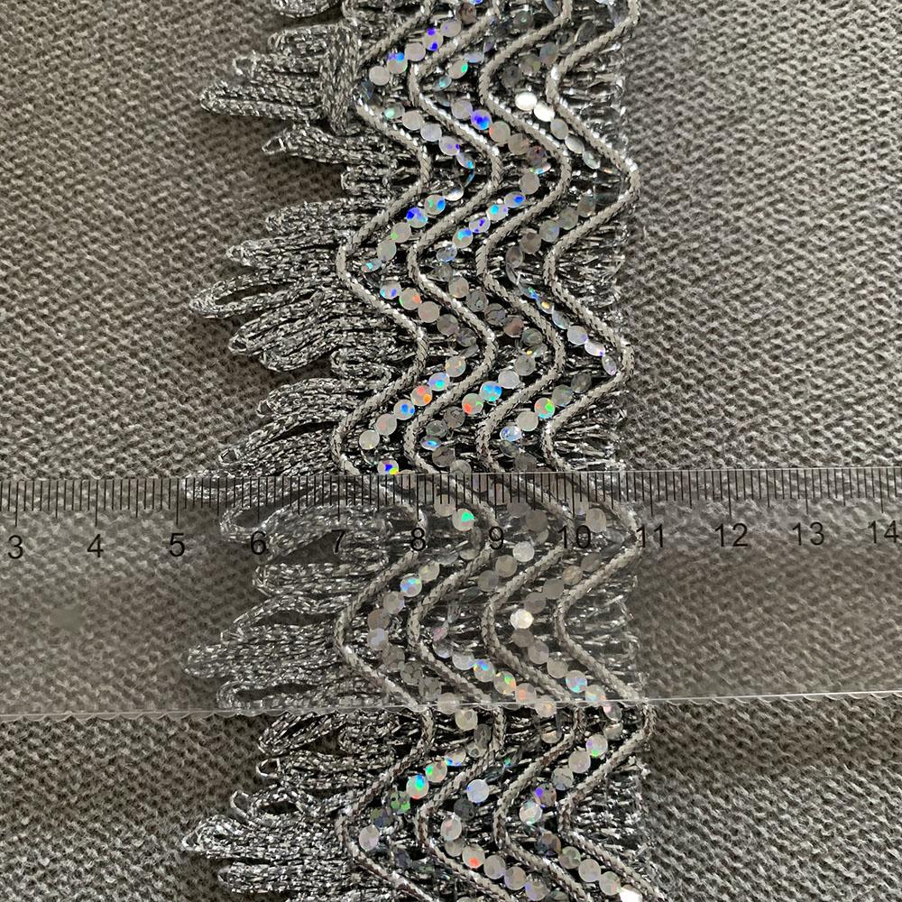 4 meters/13.12ft each pack Wavy Braided Lace Trim Ribbon Wave Golden Decorative Fabric Edge for Dress Sewing DIY Craft Wedding Garment Embellishment