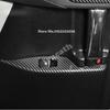 For Toyota Alphard Vellfire 30 series 2016- ABS carbonfiber Window Lift Control Cover  glass Switch Lift button Panel Cover