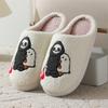 Fashion New Winter Cute Printed Halloween Slippers Women Soft Plush Warm Indoor Home Slippers Woman Lightweight Non Slip Bedroom Slides
