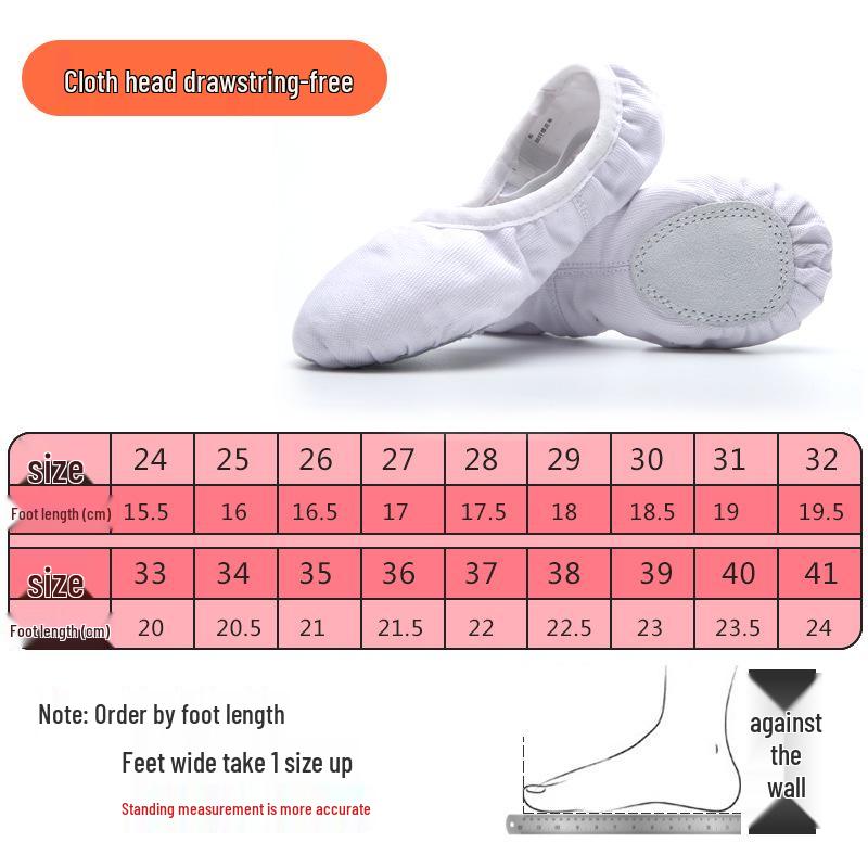 Ballet- & Yoga Dansschoenen: Zachte Zool voor Vrouwen, Kinderen, Meisjes & Volwassenen - Kattenpoot Design