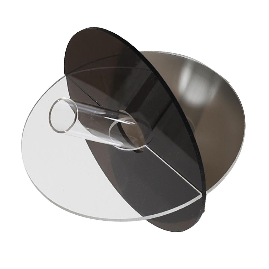 Geometrisk blomvas i akryl Fina detaljer Lätt att rengöra Geometrisk minimalistisk vas i akryl för