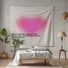 Love Heart Tapestry Flat Print Design for Party Gathering Holiday Decorative Wall Hanging Daily Home Decor