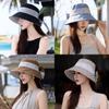 Summer Outdoor Hat With Large Brim And Breathable Polyester For Sun Protection Womens