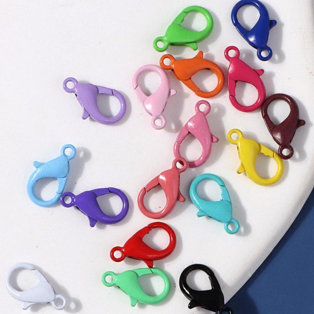Macaron Color Metal Lobster Clasp for DIY Jewelry Keychain Accessories