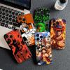 Ace One Pieces Luffy Roronoa Zoro Phone Case for Apple iPhone 12 13 Pro Max Mini ProMax X XR Air XS 12Pro 13Pro Protective Cover