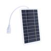 5V 2W Solar Panel High Efficiency Solar Cell Panel Durable USB Solar Charger  Outdoor Use
