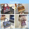 Ladies Summer Crossbody Bag Pu With Zipper Top And Internal Storage For Everyday