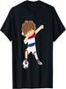 Dabbing Dutch Boy Soccer Player T-Shirt
