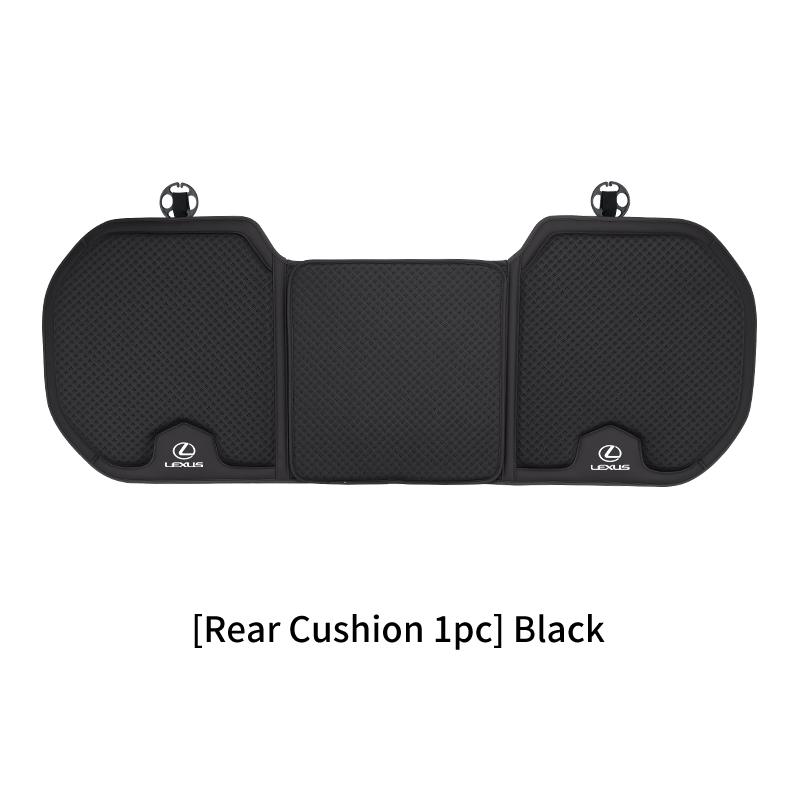 Car Seat Ice Silk Cushion Backrest Waist Pad Protector Cover Interior For Lexus CT200h ES250 ES300h IS250 IS200 GS300 GS460