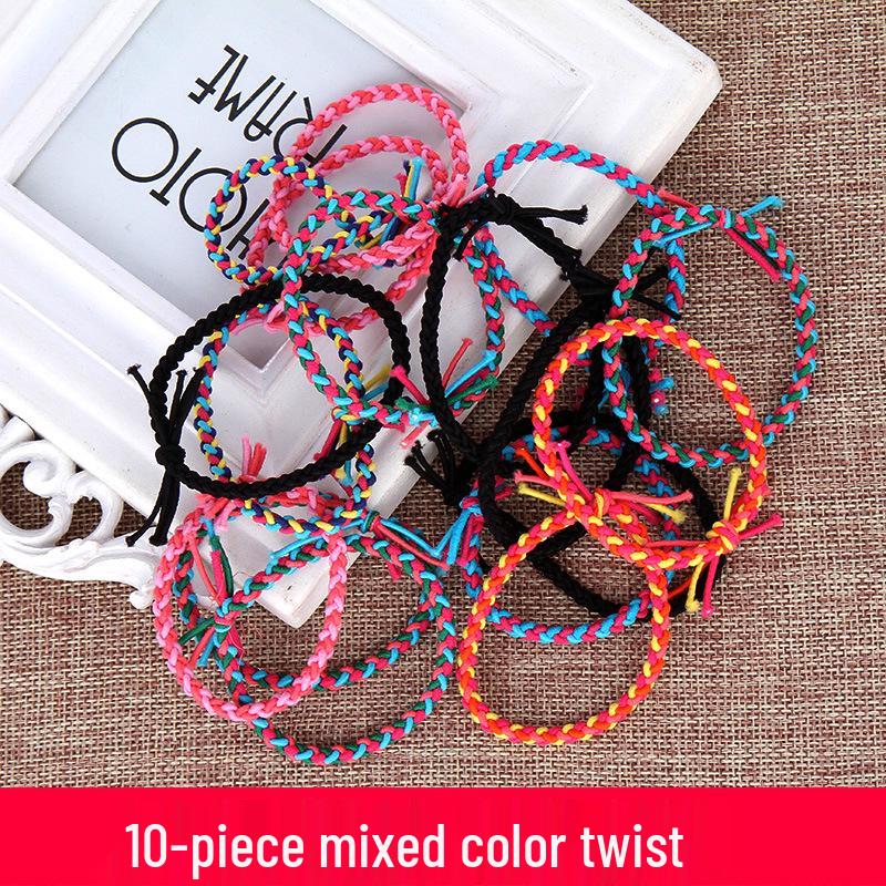 Seamless High Elasticity Korean Hair Tie: Durable, Non-Breaking Hair Band & Accessories