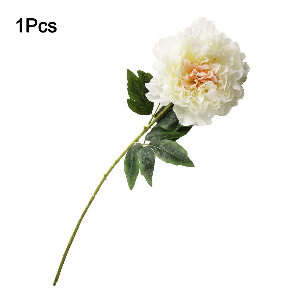Simulated Peony Single Large Peony Fake Flower Home Decoration Fake Flower Arrangement Wedding Row Modeling Decoration Flowers