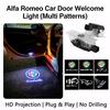 New Car Door Welcome Light HD Projector Lamp For Giulietta 2011-2019 Giulia Stelvio 2017-2023 Auto Courtesy Light