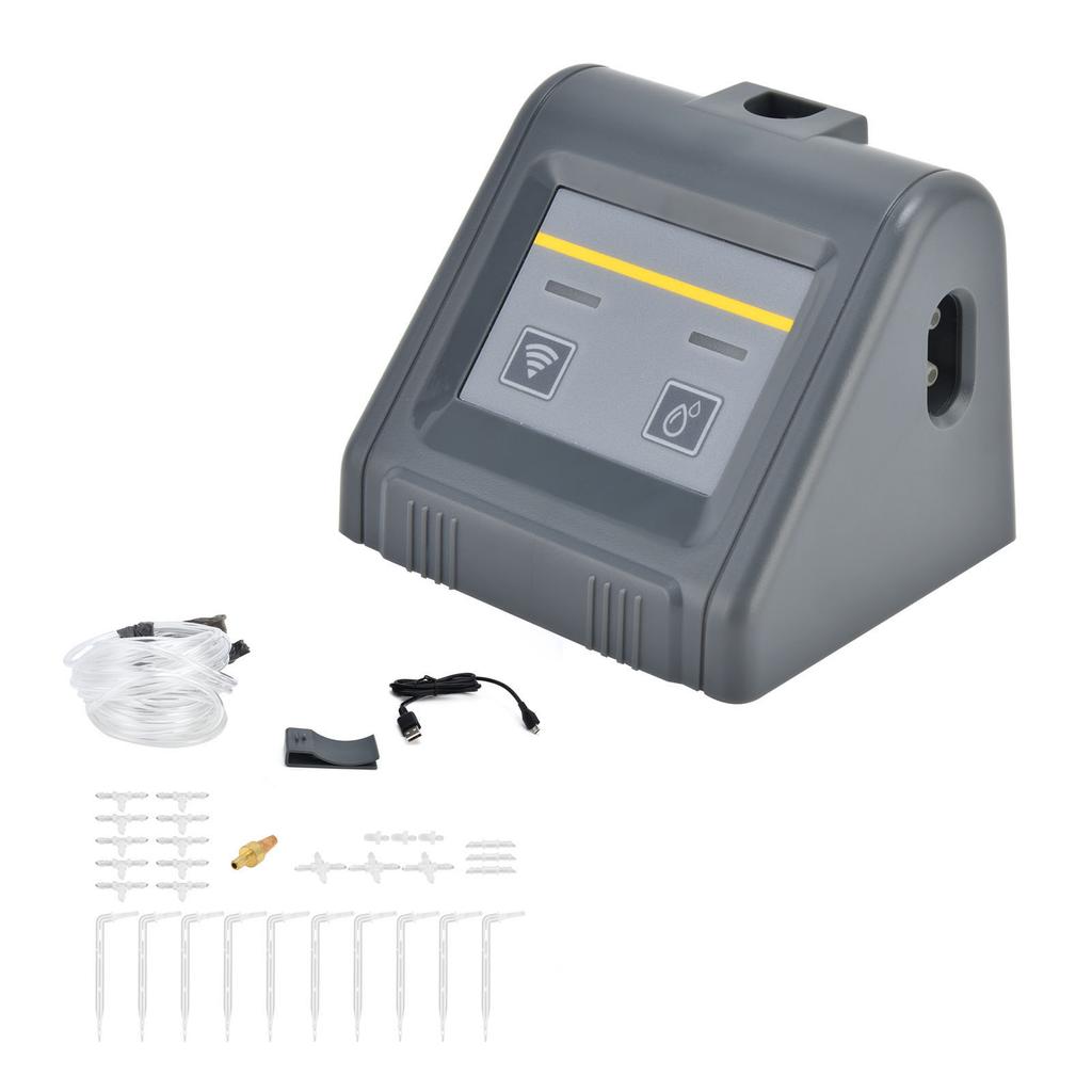 Drip Irrigation Kit Smart Irrigation Timer Garden Watering Timer with Wifi Connection Automatic and