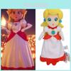 Mario Princess Transformed Plush Toy, Soft Short Plush, Customizable, 26cm