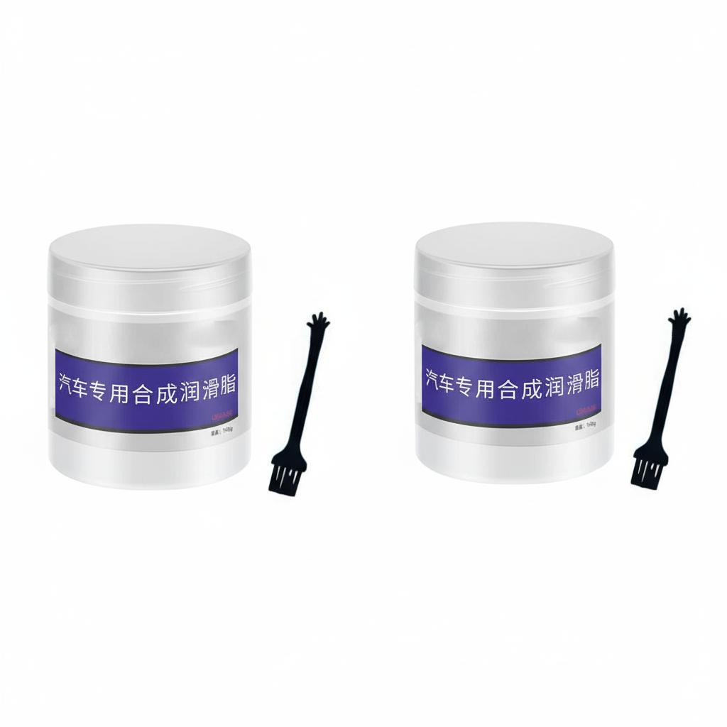 1/2/3PCS Car Sunroof Track Lubricating Grease Door Abnormal Noise Antirust Oil White Maintenance Gear Oil Grease Lubricating