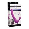 XR Brands - Triple Vibrating Silicone Strapless Dildo Royal