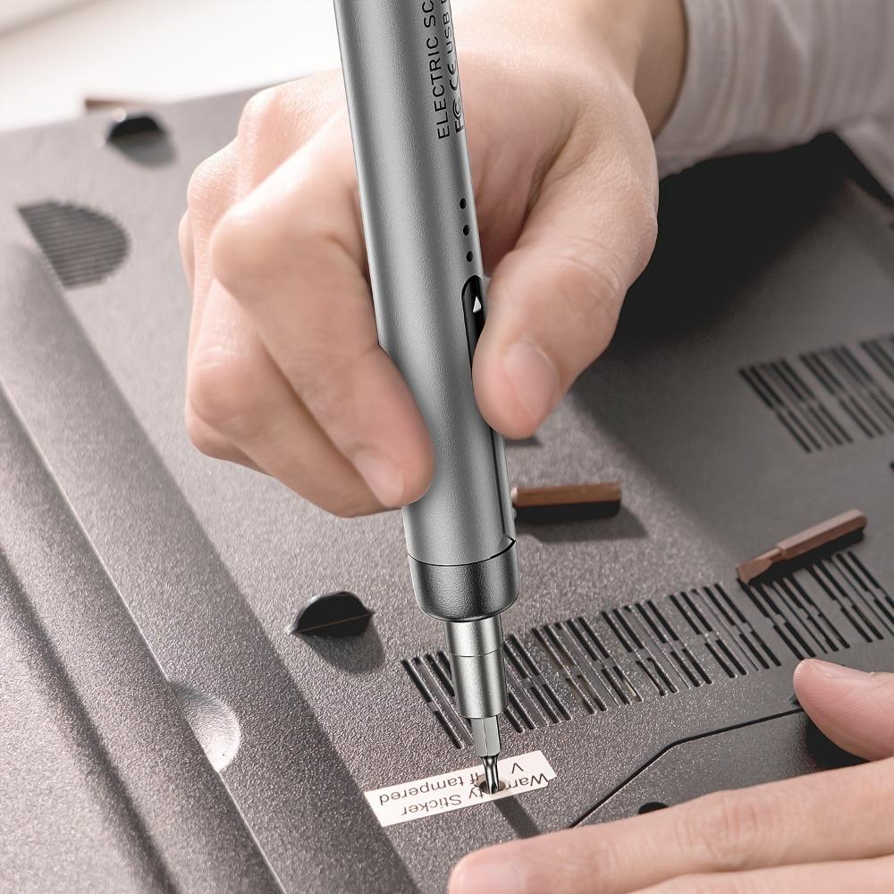 46-in-1 Rechargeable Electric Screwdriver Set with High Torque, Quiet & Portable for Home & Workshop Use