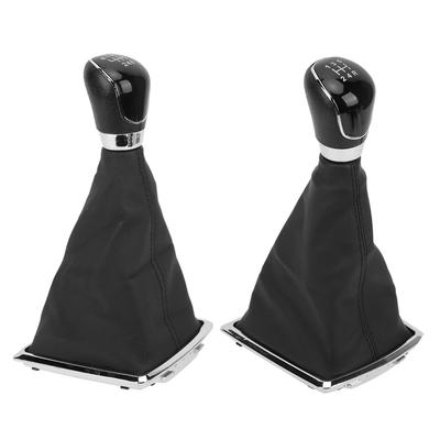 Car Manual Gear Shift Knob Dust Cover Shifter Protection PU Leather Replacement for   MK2 2