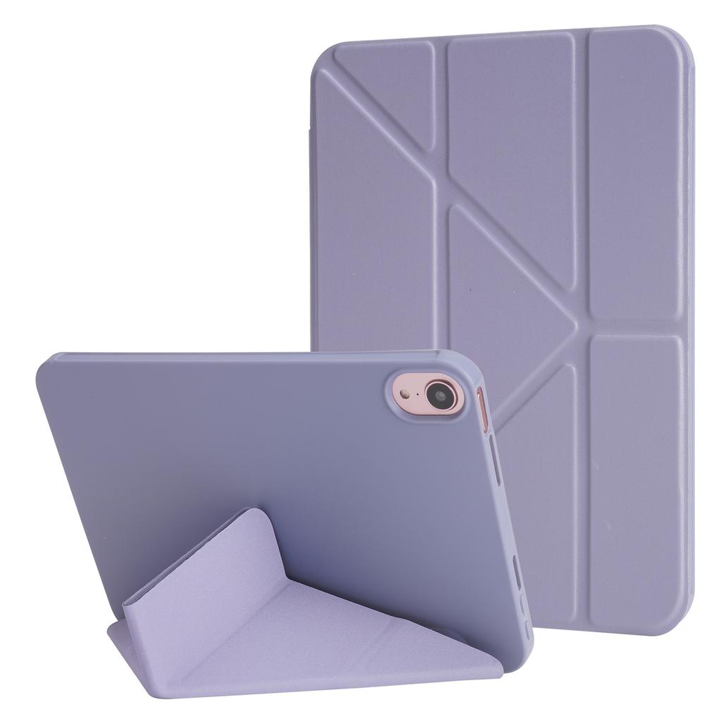 Für iPad Air 11 (2025)/(2024) Hülle PU-Leder+Silikon Origami-Ständer Schutzhülle