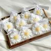 1pc/5pcs/10pcs Daisy Shaped Candles Set - Wedding Favors Gift Basket, Bridal Shower Decor, Scented Soy Wax For Home Fragrance