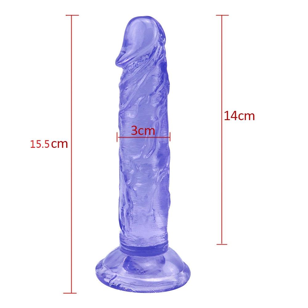 Dildo TPE pentru femeie, masturbator cu ventoză, masaj, vagin, jucărie sexuală pentru adulți