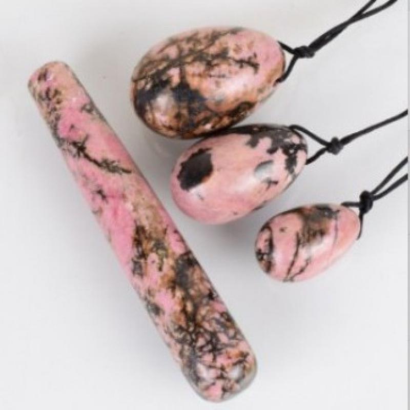 

Набор яиц йони из розового кварца: Кристальный Камень Яйцевидный Послеродовое Восстановление и Массаж Натуральный Нефрит Подарочная Коробка из Четырех Предметов