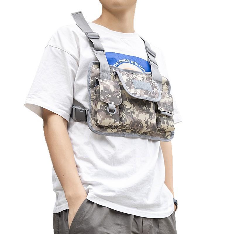 Military Fans Outdoor Sports Water-proof Backpack Portable Fishing Tool Hanging Bag Men Women's Multi-functional Trendy