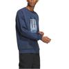 Adidas Wu Ji Collection Sweatshirts Men's Navy Blue Crew Neck Moderate Regular IP4947