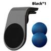 Universal L-Shaped Magnetic Phone Holder And Round Metal Plate Set, Minimalist Design, Suitable for Car Air Vent, Car Navigation Mount
