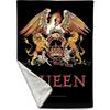 Queen Sherpa Fleece Crest Blanket