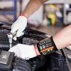Magnetic Wristband for Men Tools Holder Adjustable Velcro Strap Wrist Band for Screws Nails Drill Bits DIY Handyman Gift for Dad