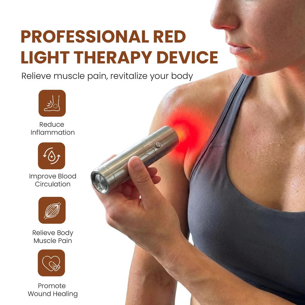 Mvolo® ReliefTorch – Infrared Pain Relief, Muscle Recovery, Joint Support & Skin Rejuvenation