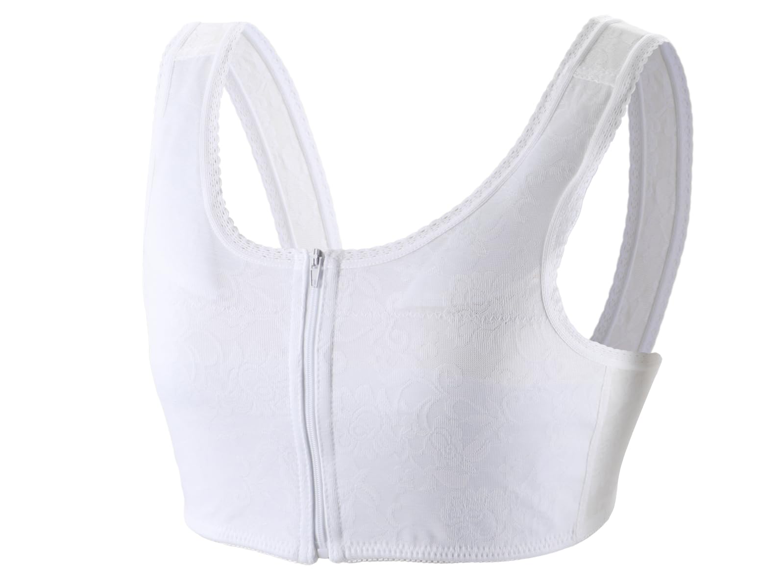 

[SAKIKU-EN] A neat and tidy bra specifically designed for traditional Japanese clothing. Front zipper. Sizes S-4L. hs-23 (LL)