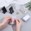 8.5x4.4x3.5cm Acrylic L-shaped Earring Display Stand Jewelry Storage Rack Necklace Pendant Prop Display Racks Jewelry Store Dedicated Display Board